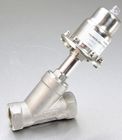 Stainless Steel Angle Valve , PV700 2 / 2 Way Angle Valve For Liquids / Gases