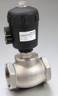 Natural Steel Colour Angle Body Valve , PV900 2 / 2 Way Pneumatic Angle Valve