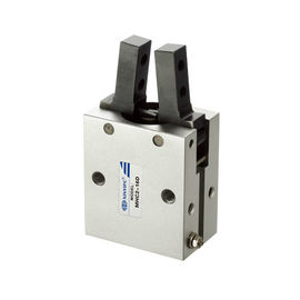 Adjustable Point Type Double Rod Cylinder Pneumatic Gripper MHC2 Series Without Magnet