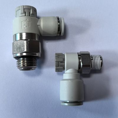 لوازم لوله های پنوماتیک فشار برای اتصال در سیاه G1/2 اندازه پورت برای اتصال های پایدار و ضد نشت در سیستم های پنوماتیک